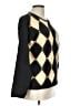 DressBarn Argyle Black Pullover Sweater Size L - photo 4