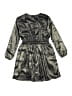 Assorted Brands 100% Polyester Metallic Silver Dress Size 8 - photo 2