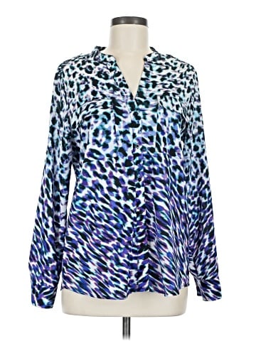Calvin Klein Long Sleeve Blouse (view 1)