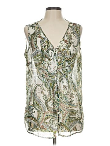 Liz Claiborne Sleeveless T-Shirt (view 1)