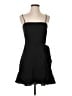 Express 100% Polyester Solid Black Cocktail Dress Size S - photo 1