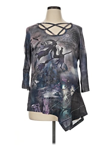 One World 3/4 Sleeve Top (view 1)