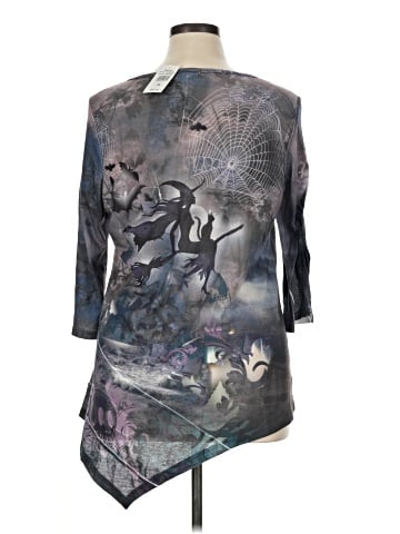 One World 3/4 Sleeve Top (view 2)