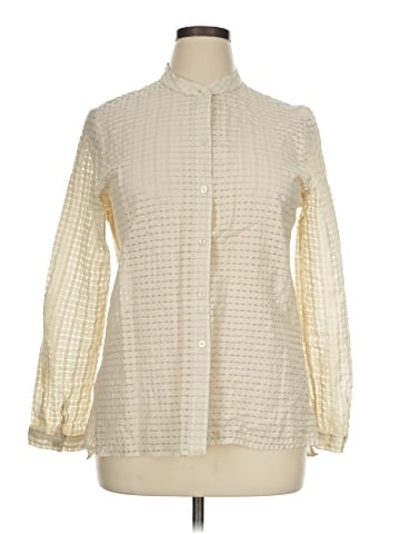 Jones New York Collection Long Sleeve Blouse (view 1)
