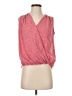 Renee C. Red Sleeveless Blouse Size S - photo 1
