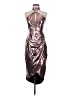 Venus Metallic Silver Cocktail Dress Size XS - photo 1