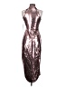 Venus Metallic Silver Cocktail Dress Size XS - photo 2