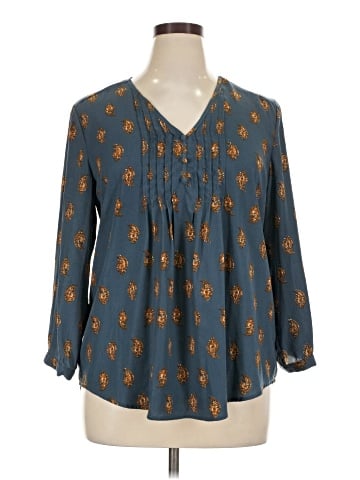 Fun2Fun 3/4 Sleeve Blouse (view 1)