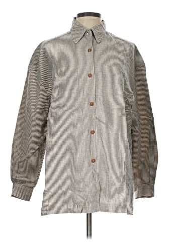 Lizsport Long Sleeve Button-Down Shirt (view 1)