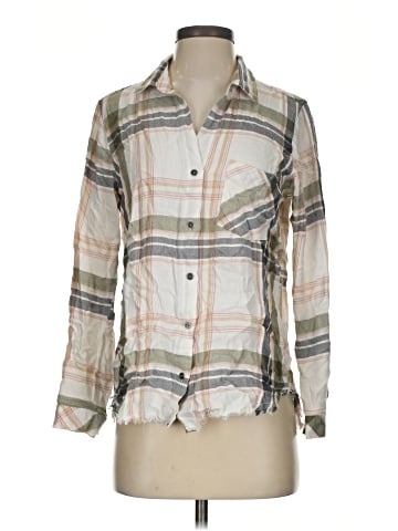 Cloth & Stone 3/4 Sleeve Button-Down Shirt (view 1)