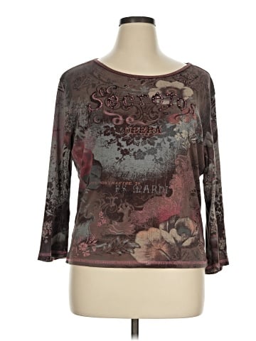 Westbound 3/4 Sleeve Top (view 1)