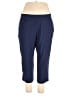 Terra & Sky Solid Blue Active Pants Size 1X - photo 1