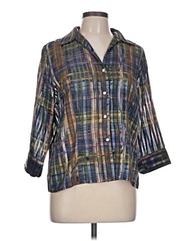 Caviar 3/4 Sleeve Blouse (view 1)