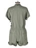 Blanc Noir Solid Green Romper Size L - photo 2