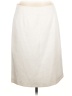 Atelier 100% Polyester Chevron-herringbone Ivory Formal Skirt Size 10 (estimated) - photo 1