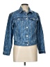 Old Navy 100% Cotton Graphic Blue Denim Jacket Size 10 - 12 - photo 1