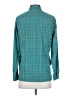 Eddie Bauer Plaid Teal Long Sleeve Blouse Size S (petite) - photo 2