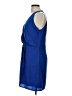 Hunter Dixon Solid Blue Cocktail Dress Size L - photo 5