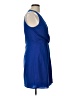 Hunter Dixon Solid Blue Cocktail Dress Size L - photo 4
