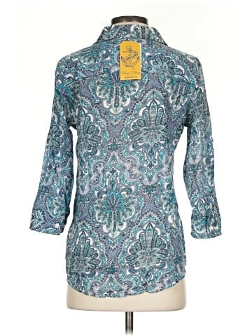 Croft & Barrow 3/4 Sleeve Button-Down Shirt (view 2)