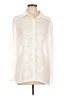 MONORENO 100% Polyester Ivory Long Sleeve Blouse Size L - photo 1