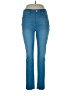 Seven7 Color Block Blue Jeans Size 10 - photo 1