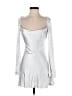 Beginning Boutique Metallic Silver Cocktail Dress Size 6 - photo 1