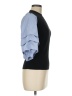 Gracia Blue 3/4 Sleeve Top Size M - photo 4