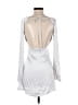Beginning Boutique Metallic Silver Cocktail Dress Size 6 - photo 2