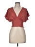 Forever 21 Orange Short Sleeve Top Size M - photo 1