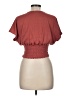 Forever 21 Orange Short Sleeve Top Size M - photo 2