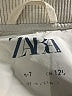 Zara 100% Polyester Solid Ivory Jacket Size 6 - 7 - photo 3