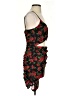 NBD Floral Black Red Cocktail Dress Size S - photo 4