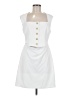 BCBG White Casual Dress Size 8 - photo 1