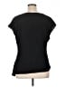 Worthington Black Short Sleeve Top Size XL - photo 2