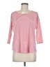 Freebird Red 3/4 Sleeve Top Size M - photo 1