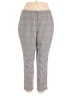 Nine West Plaid Gray Dress Pants Size 16 - photo 1