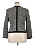 St. John Houndstooth Black Blazer Size 14 - photo 2