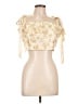 Lulus 100% Polyester Gold Sleeveless Blouse Size L - photo 1