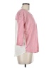 Freebird Red 3/4 Sleeve Top Size M - photo 4