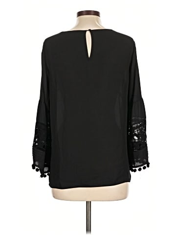 Pale Sky Long Sleeve Blouse (view 2)