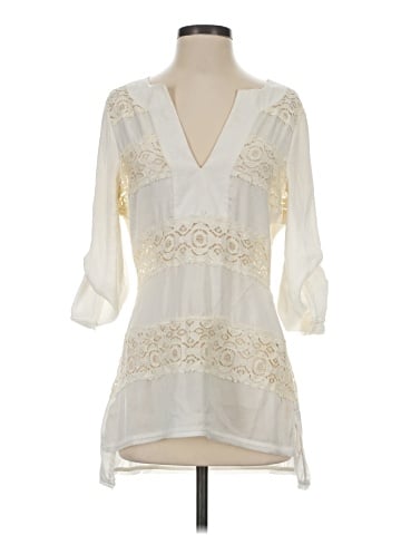 BCBGMAXAZRIA 3/4 Sleeve Blouse (view 1)