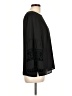 Pale Sky 100% Polyester Black Long Sleeve Blouse Size L - photo 4