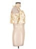 Lulus 100% Polyester Gold Sleeveless Blouse Size L - photo 4