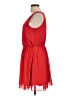 BCX 100% Polyester Solid Red Casual Dress Size L - photo 5