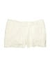 Merona 100% Cotton Solid Ivory Shorts Size 8 - photo 1