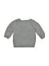 Carter's 100% Cotton Hearts Gray Pullover Sweater 0-3 MO / 3 MO - photo 2
