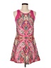 Nanette Lepore Paisley Pink Cocktail Dress Size M - photo 1