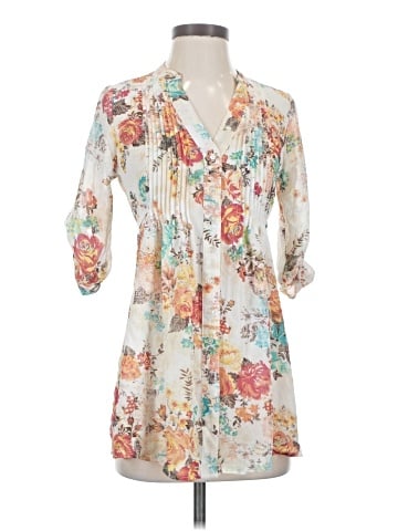 American Rag Cie 3/4 Sleeve Blouse (view 1)