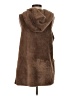 Countess 100% Polyester Brown Sweater Vest Size S - photo 2